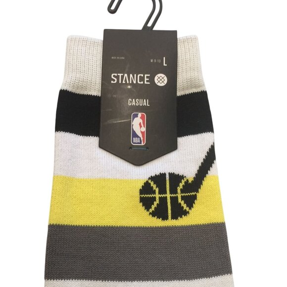 Stance Men's JAZZ ST Men's Crew Socks Size Large 9-13 - Picture 2 of 4